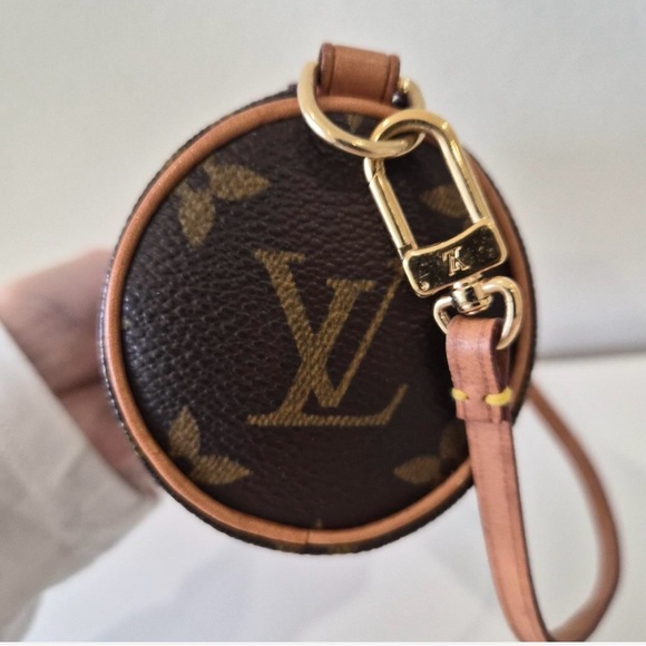 Authentic Louis Vuitton Monogram Mini papillon Shoulder Bag - Brown & Gold - Picture 3 of 6